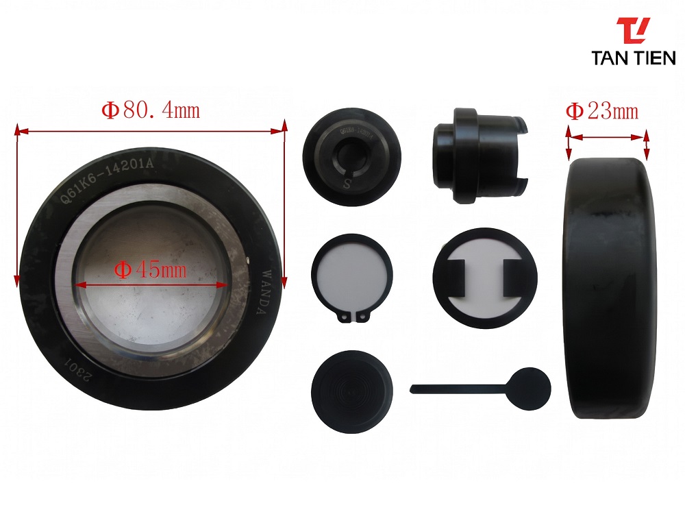 Bộ Vòng Bi Kết Hợp Q61K6-14201A (CRA80.4)